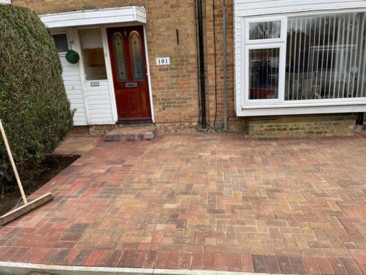 block paving driveway broxbourne 0008