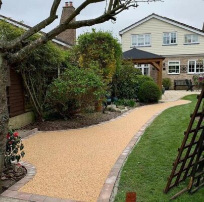 resin bound footpath colchester essex 03