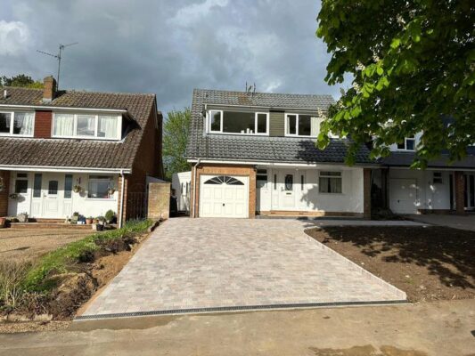 block paved driveway colchester essex 06