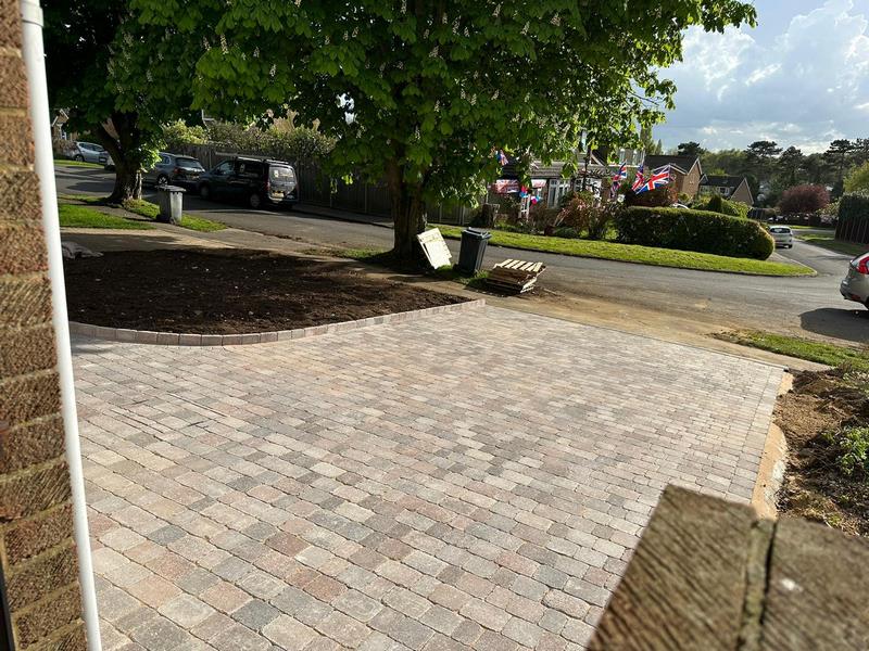 block paved driveway colchester essex 11