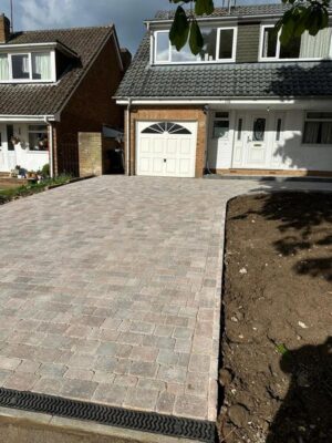 block paved driveway colchester essex 14