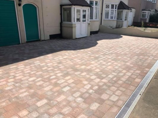 chelmsford  tegula block paved driveway 5