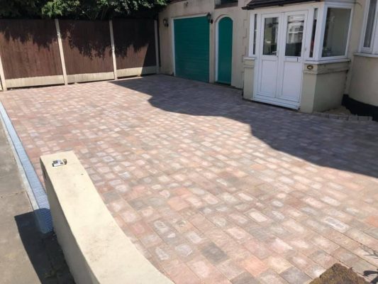 chelmsford  tegula block paved driveway 7