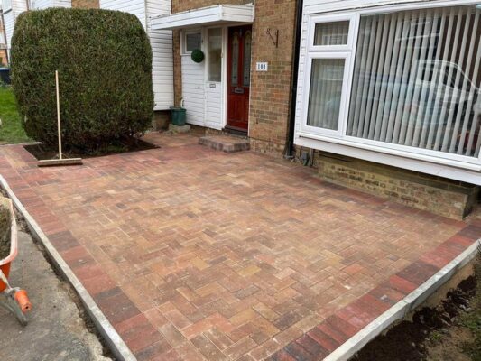 block paving driveway broxbourne 0005